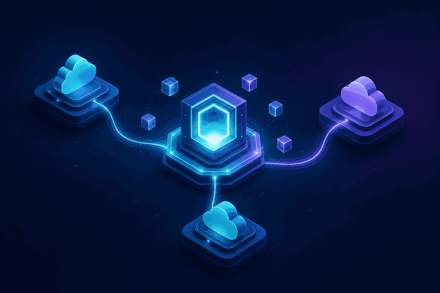 LLM Gateway deployed across AWS, GCP, and Azure